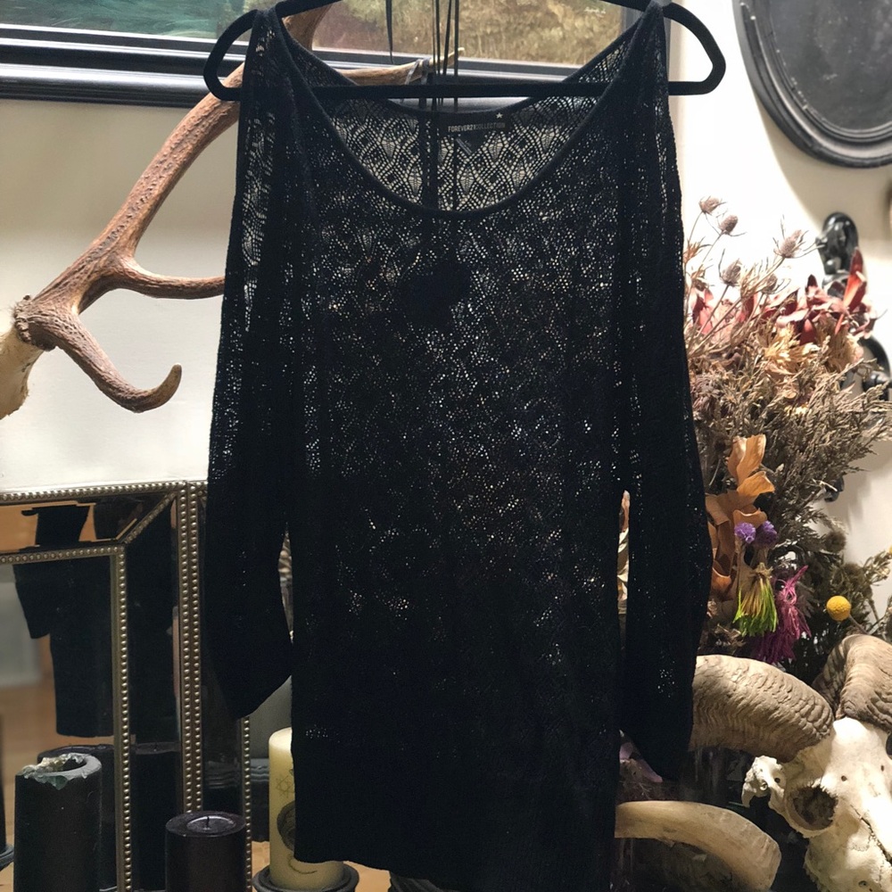 Knit sweater